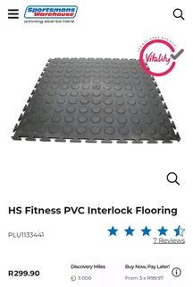 HS Fitness PVC Interlock Flooring