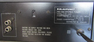 Blaupunkt ST-7300 FM/AM Stereo Tuner - for spares or repairs only!