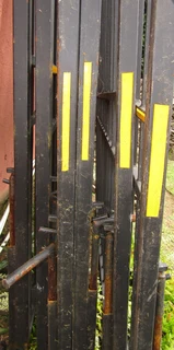 Double Swing Steel Driveway Gates with Hinges