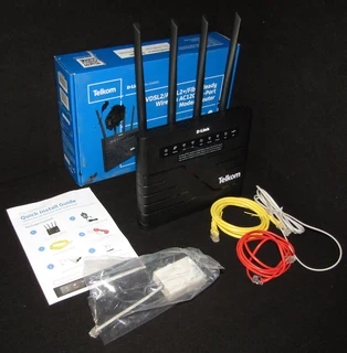 DSL-G2562DG VDSL2/ADSL2+ Wireless AC1200 4-Port Gigabit Modem Router with VOIP