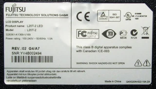 Fujitsu LED Monitor L20T-2