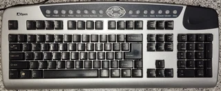 AOpen KB-950P Wired PS/2 Computer Keyboard