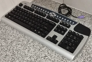 AOpen KB-950P Wired PS/2 Computer Keyboard