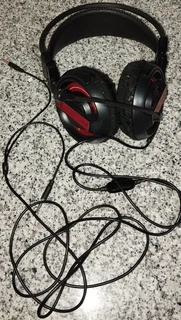 Eblue Cobra Series Professional Gaming Headset - Red