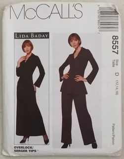 McCall's 8557 - Lida Baday Suit - Sewing Pattern