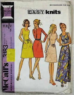 McCall's 3138 - Easy Knits