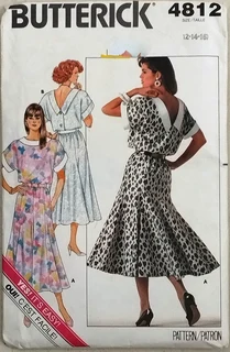 Butterick 4812 - Dress - Sewing Pattern
