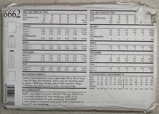 New Look 6662 - Skirts - Sewing Pattern