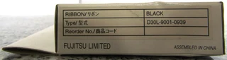 Fujitsu DL1100 Black Printer Ribbon D30L-9001-0939