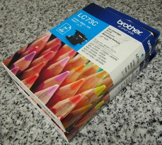 Brother LC73C Cyan Ink Cartridge