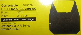 Compatible Printer Ribbon for Brother EM, HR &amp; CE50