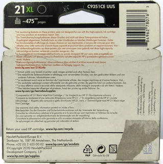 HP 21XL High Capacity/ C9351CE UUS
