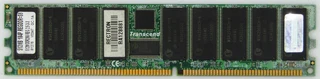 RAM - Transcend 512MB DDR266 Desktop Memory set of 2