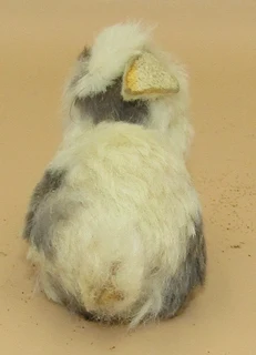 Handmade Toy Rabbit - wood &amp; pelt