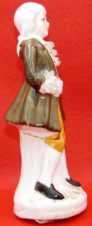 Boy with Hat Porcelain Figurine - flawed