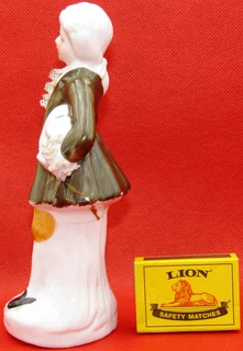 Boy with Hat Porcelain Figurine - flawed