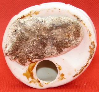 Boy with Hat Porcelain Figurine - flawed