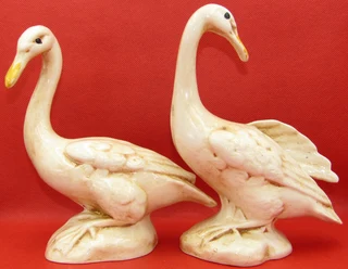 Set of Porcelain Ducks