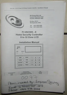 Pi HSC505 Home Security System