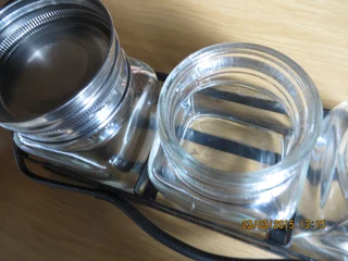 Salt &amp; Spice Jars &amp; Holder