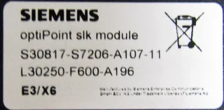 Siemens Optipoint SLK Module