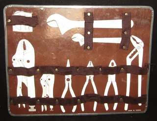 Tool Briefcase with Toolboard Organizer