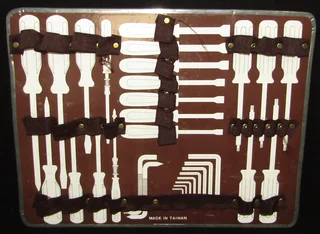 Tool Briefcase with Toolboard Organizer