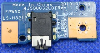 Hp Stereo Audio 3.5mm Output Board for Laptop FPW50 LS-H321P