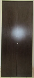 Book/Filing Cabinet - 2 Long Door 5-Shelf - w=80cm, l=41cm, h=72cm