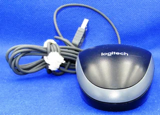Logitech M-U0026 Wired Mouse for Right or Left Hand Use - Ambidextrous