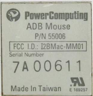 PowerComputing ADB Mac or Apple IIGS Mouse