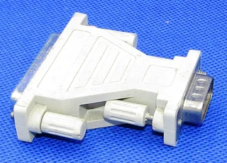 Molded AT Adapter, High Profile, DB25 Female / DB9 Male