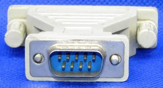 Molded AT Adapter, High Profile, DB25 Female / DB9 Male