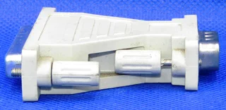 Molded AT Adapter, High Profile, DB25 Female / DB9 Male