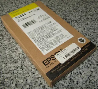 Epson T6034~ 220ml Yellow Ink Cartridge C13T603400