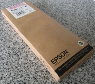 Epson T606C 220ml Light Magenta Ink Cartridge C13T606C00