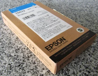 Epson T6032 220ml Cyan Ink Cartridge C13T603200