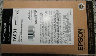 Epson T6031 220ml Black Ink Cartridge C13T603100