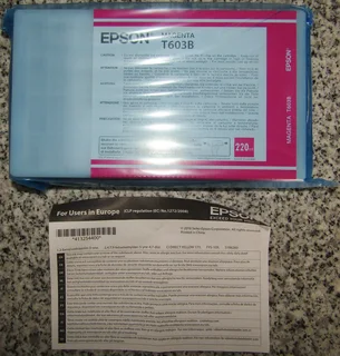 Epson T603B 220ml Magenta Ink Cartridge C13T603B00