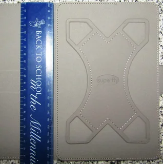 Superfly Universal Tablet Cover with Magnetic Button for 7&#34; &amp; 8&#34; Tablets