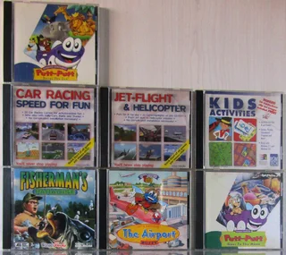 Vintage Kiddies PC Games for 486&#39;s x 7
