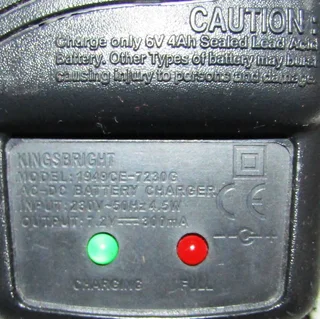 Power Supply - 7.2VDC 300mA Kingsbright 1949CE-7230G