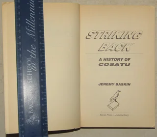 Striking Back - a History of Csatu by Jeremy Baskin