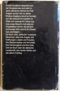 In Den Waldern Die Zuflucht - German Language Novel