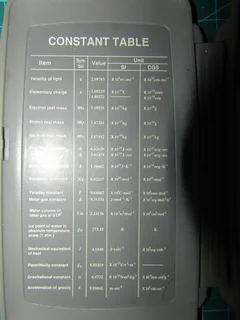 Karce KC-158 Scientific Calculator - Slimline with Cover &amp; Constant Table