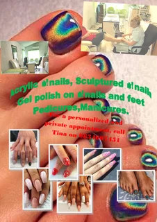 Tina&#39;s Nail and Beauty are providing the following services: