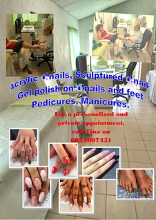 Tina&#39;s Nail and Beauty are providing the following services: