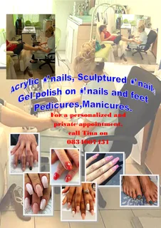 Tina&#39;s Nail and Beauty are providing the following services: