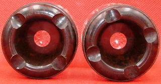 Miniature Glass Jars x 2