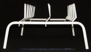 Floor Standing Wire Shoe Rack / Organizer for 9 pairs of shoes